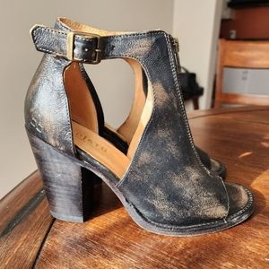 BED STU Olena Sandals Black Hand Wash Size 7